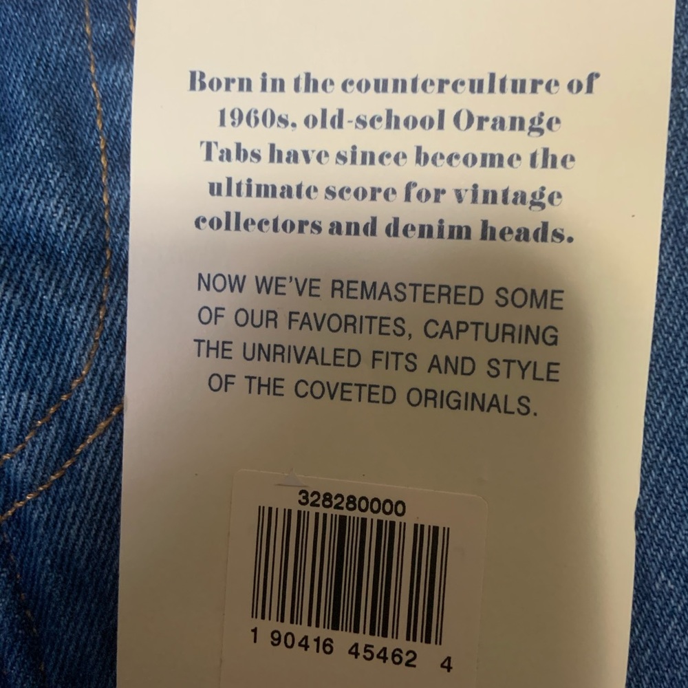 Levi's Orange Tag Denim Skirt - Picture 10 of 10